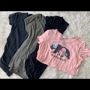 Comfy casual maternity shirts lot